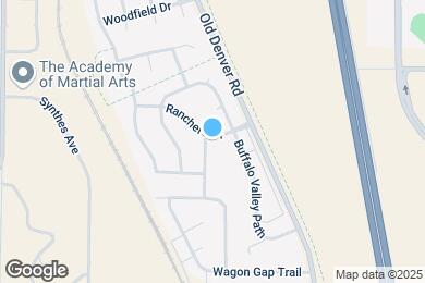 Map image of the property - 17095 Pawnee Valley Trail