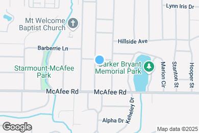 Map image of the property - 652 Daniel Ave
