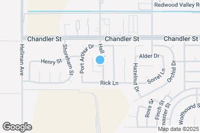 Map image of the property - 7903 Hall Ave