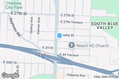 Map image of the property - 2833 Van Brunt Blvd