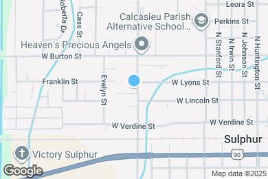 Map image of the property - 315 N Claiborne St