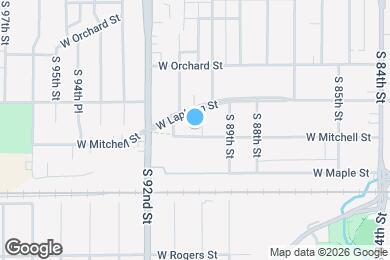 Map image of the property - 9010 W Mitchell St
