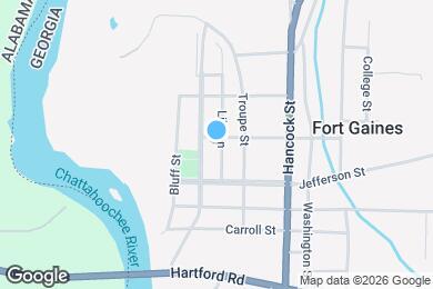 Map image of the property - 206 Jackson St