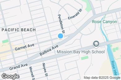 Map image of the property - 2255 Garnet Ave