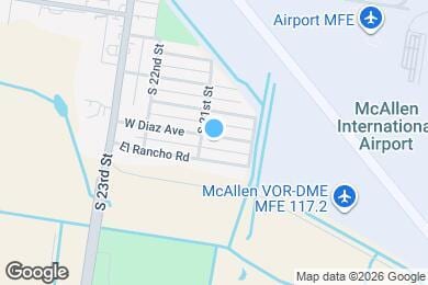 Map image of the property - 2037 Diaz Ave