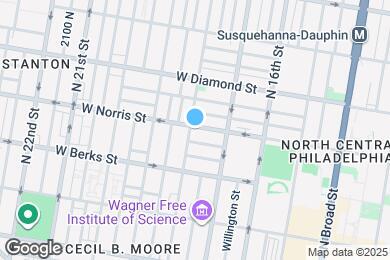 Map image of the property - 1953 N 18th St