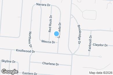 Map image of the property - 2087 Granada Dr