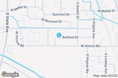 Map image of the property - 2011 W Bedford St