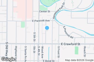 Map image of the property - 637 S 3rd St