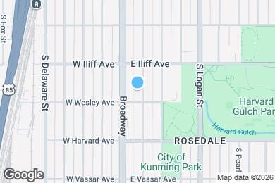 Map image of the property - 2375 S Lincoln St