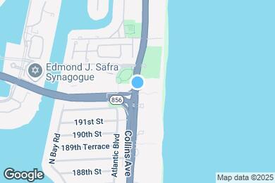 Map image of the property - 19201 Collins Ave