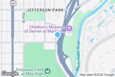 Map image of the property - 2016 N Bryant St