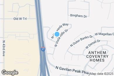 Map image of the property - 43228 N Vista Hills Dr