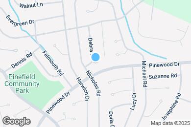 Map image of the property - 1621 Debra Dr