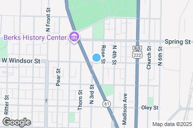 Map image of the property - 851 N 3rd St