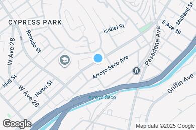 Map image of the property - 3440 N Figueroa St