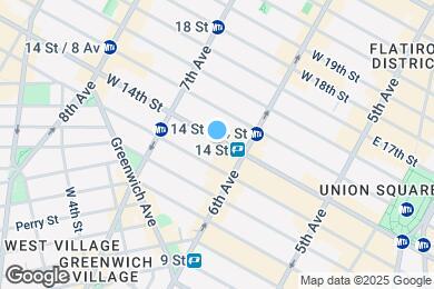 Map image of the property - 116 W 14th St