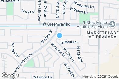 Map image of the property - 15227 N 173rd Ln
