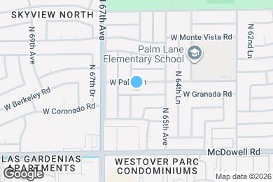 Map image of the property - 6542 W Granada Rd