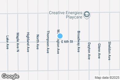 Map image of the property - 1401 E 6th St