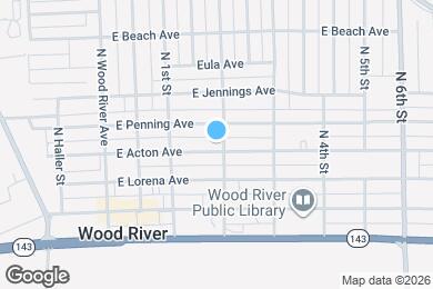 Map image of the property - 159 E Acton Ave