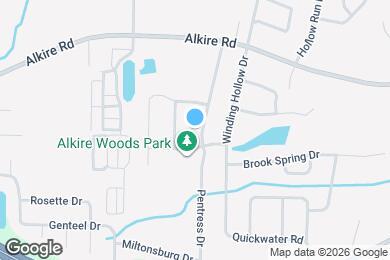 Map image of the property - 1955 Bay Port Dr