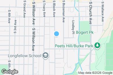 Map image of the property - 402 S Black Ave