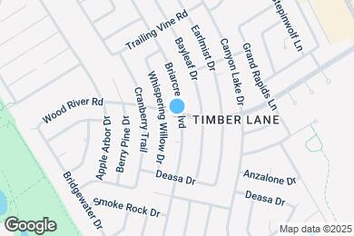Map image of the property - 23127 Briarcreek Blvd