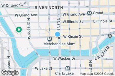 Map image of the property - 352 N LaSalle St