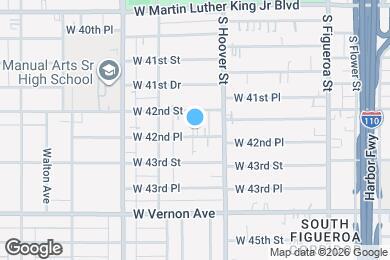 Map image of the property - 833 W 42nd Pl