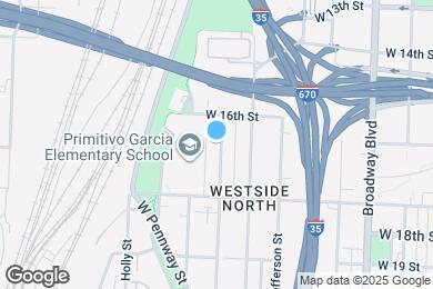 Map image of the property - 1624 Madison Ave