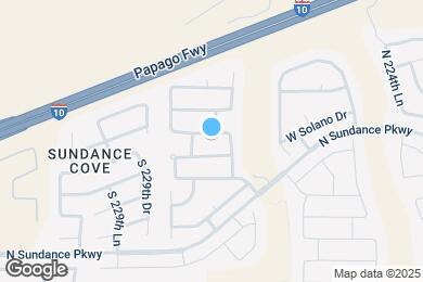 Map image of the property - 22805 W Solano Dr