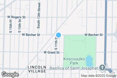 Map image of the property - 2114 S 11th St