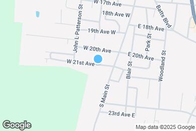 Map image of the property - 112 W 21st Ave