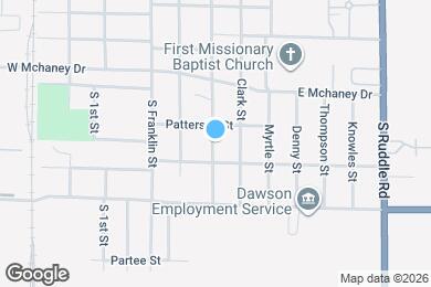 Map image of the property - 1112 S Lilly St