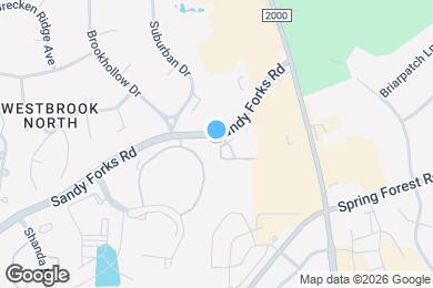 Map image of the property - 7010 Sandy Forks Rd