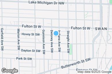 Map image of the property - 844 Hovey St SW