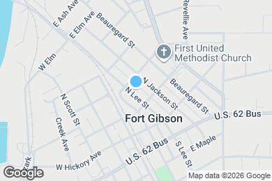 Map image of the property - 314 N Lee St