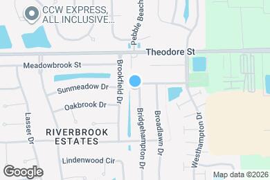 Map image of the property - 1503 Bridgehampton Dr