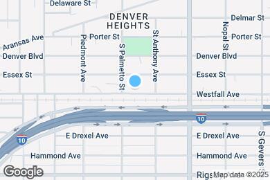 Map image of the property - 725 Westfall Ave