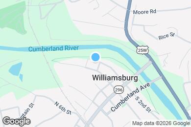 Map image of the property - 305 N 2nd St