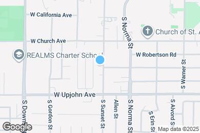 Map image of the property - 345 S Sunset St