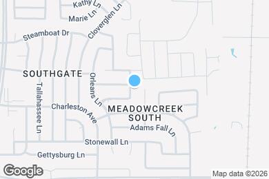 Map image of the property - 8425 Vicksburg Ln