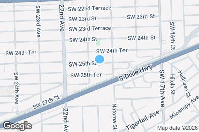 Map image of the property - 2000 SW 25th St