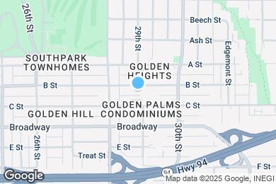 Map image of the property - 2887 B St