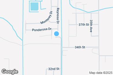 Map image of the property - 3907 Reynosa Dr