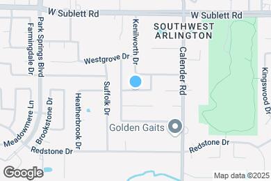 Map image of the property - 836 Thorn Hill Dr