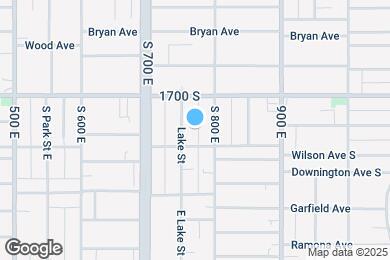 Map image of the property - 1745 Lake St