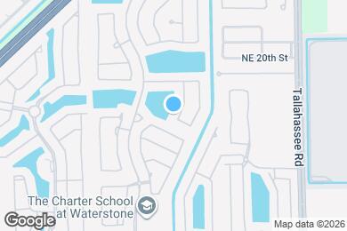 Map image of the property - 1412 NE 40th Ave