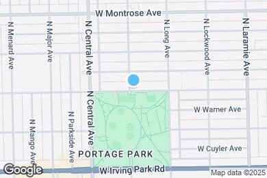 Map image of the property - 5454 W Berteau Ave